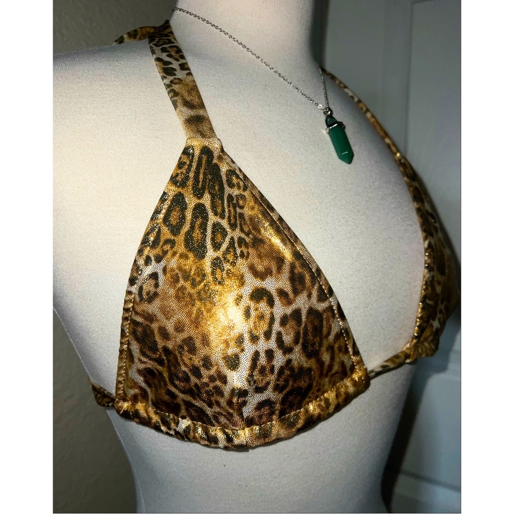 Gold (Super Shiny) Bikini Top
